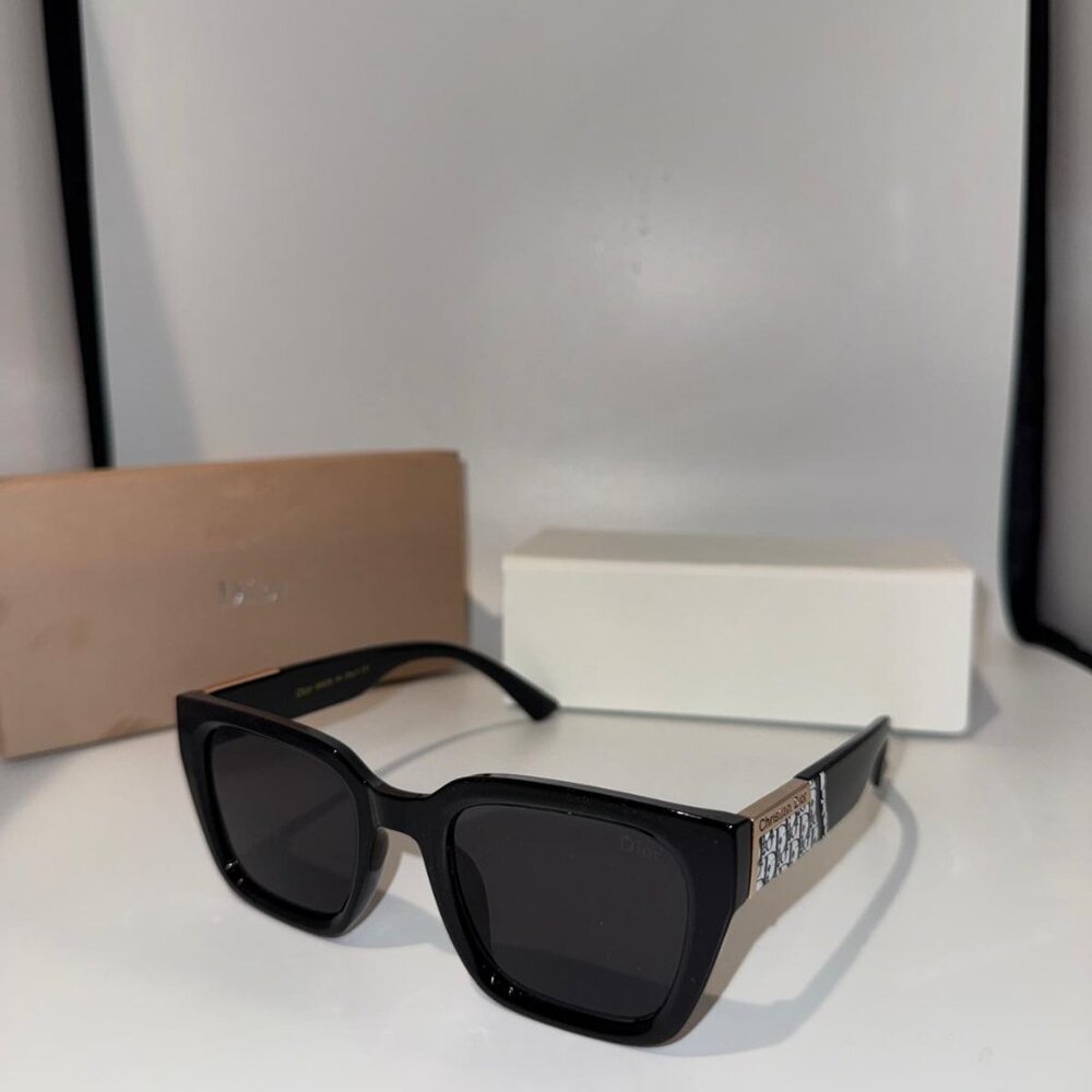 DIOR Square black Glasses With monogram